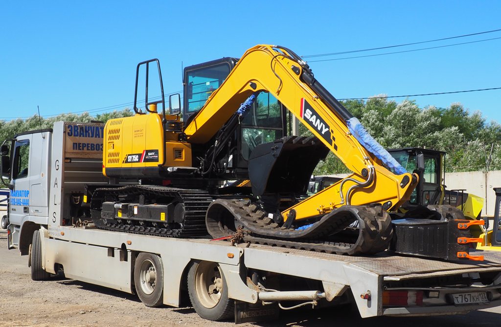 Мини-экскаваторы Sany