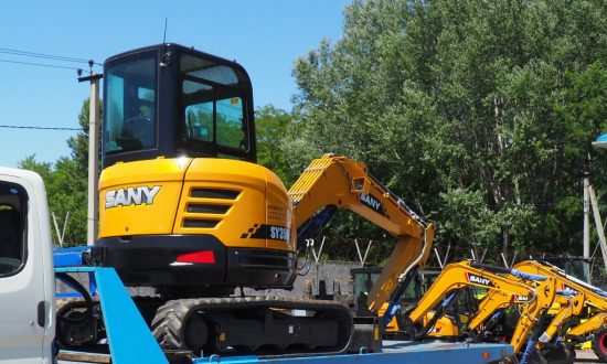 Мини-экскаваторы Sany