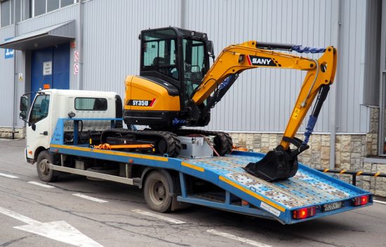 Мини-экскаватор Sany