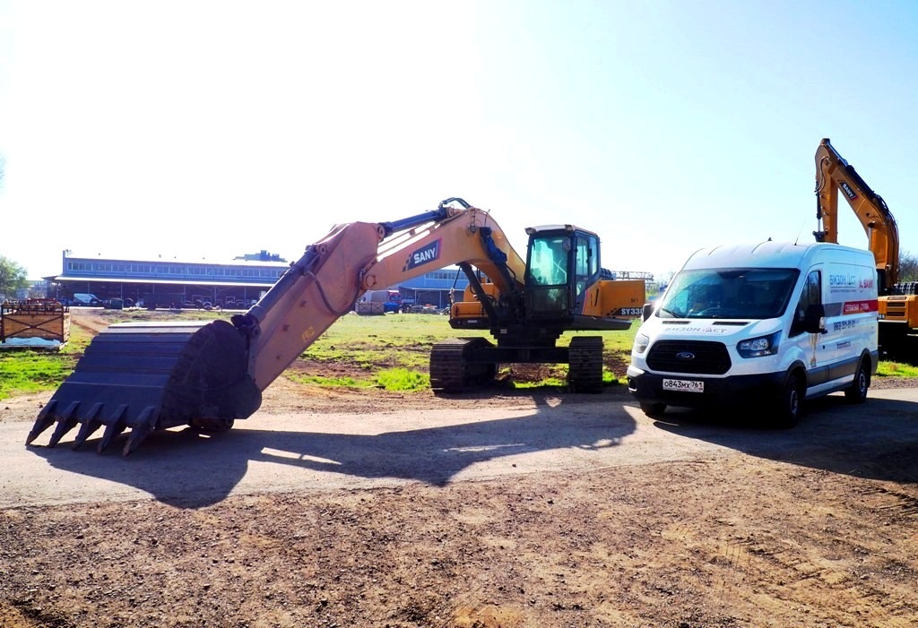 Экскаватор Sany